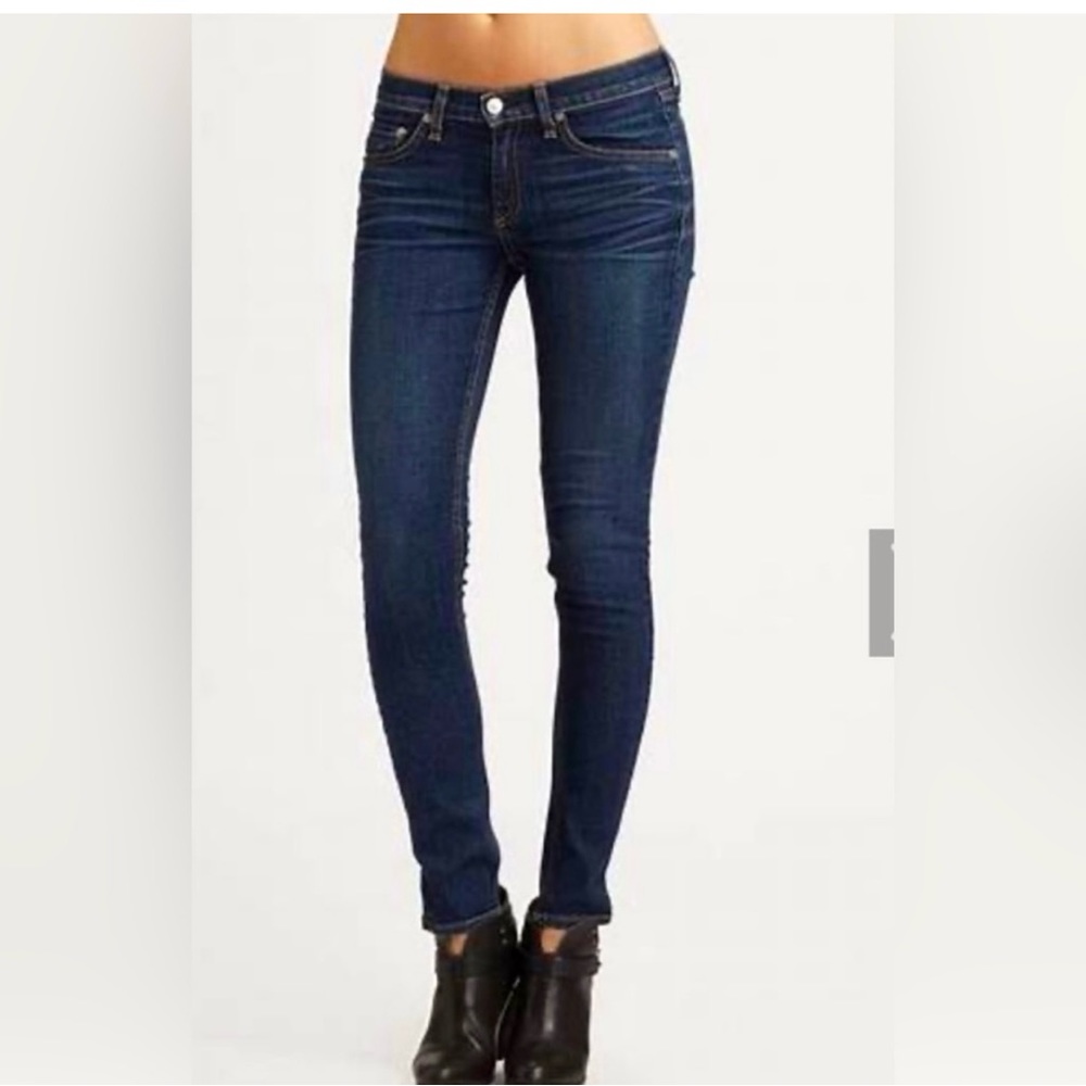 Rag and bone Kensington skinny jeans.